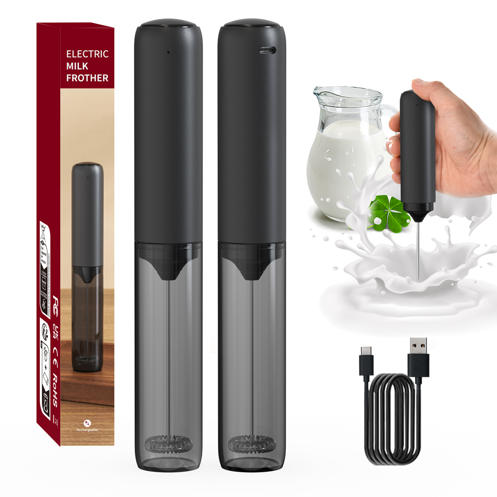 Electric Milk Frother Handheld - Cucina Potente Agitatore Montalatte Palmare Schiuma