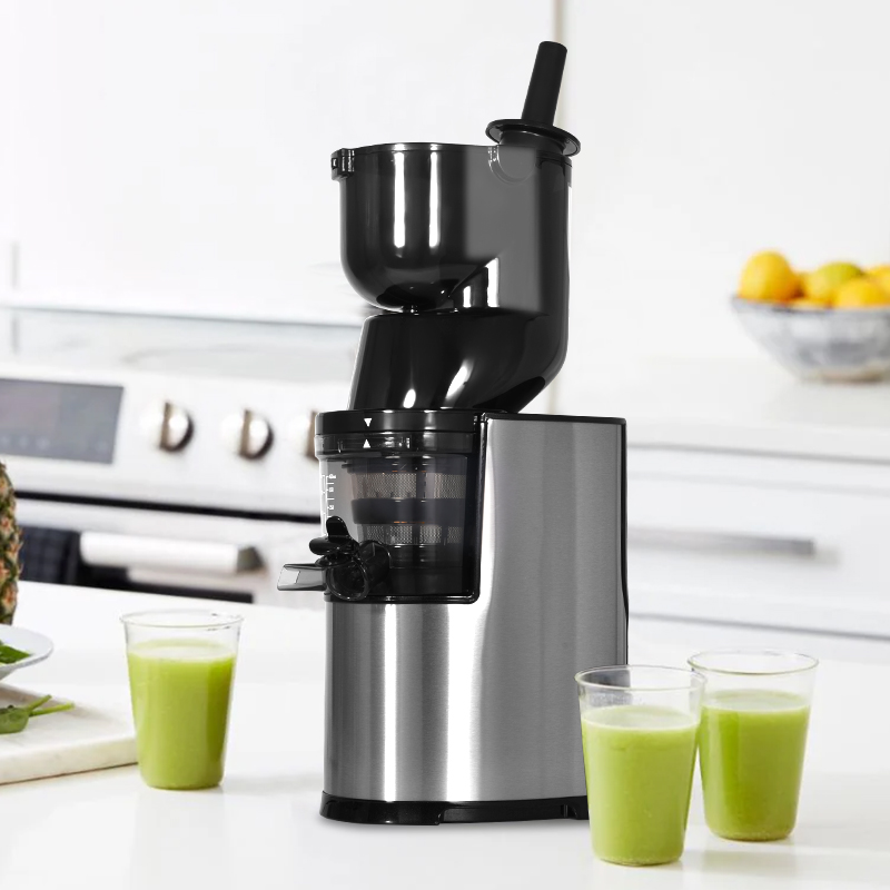 Electric Slow Juicer Cold Press - Estrattore di Succo Automatico, Spremiagrumi per