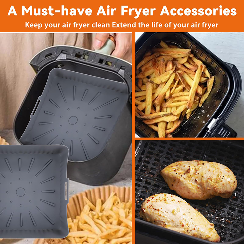 Grande 23 centimetri Friggitri - Air Fryer Silicone Pot Liner recensione e prezzo