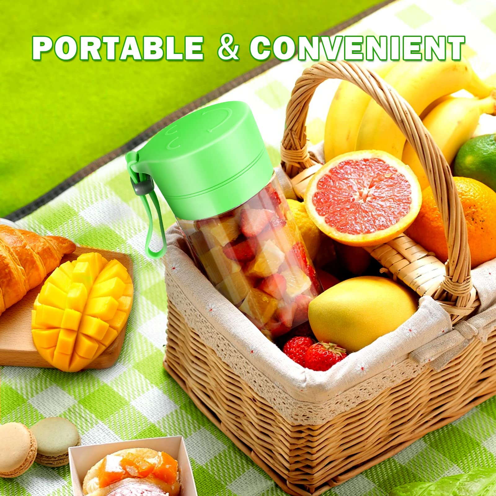 Mini spremiagrumi elettrico po - Portable Blender Usb Rechargeable recensione e prezzo