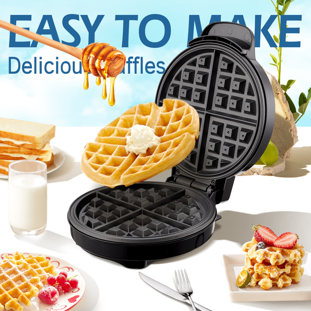 Stampi per cialde per colazion - Mini Waffle Maker Machine recensione e prezzo
