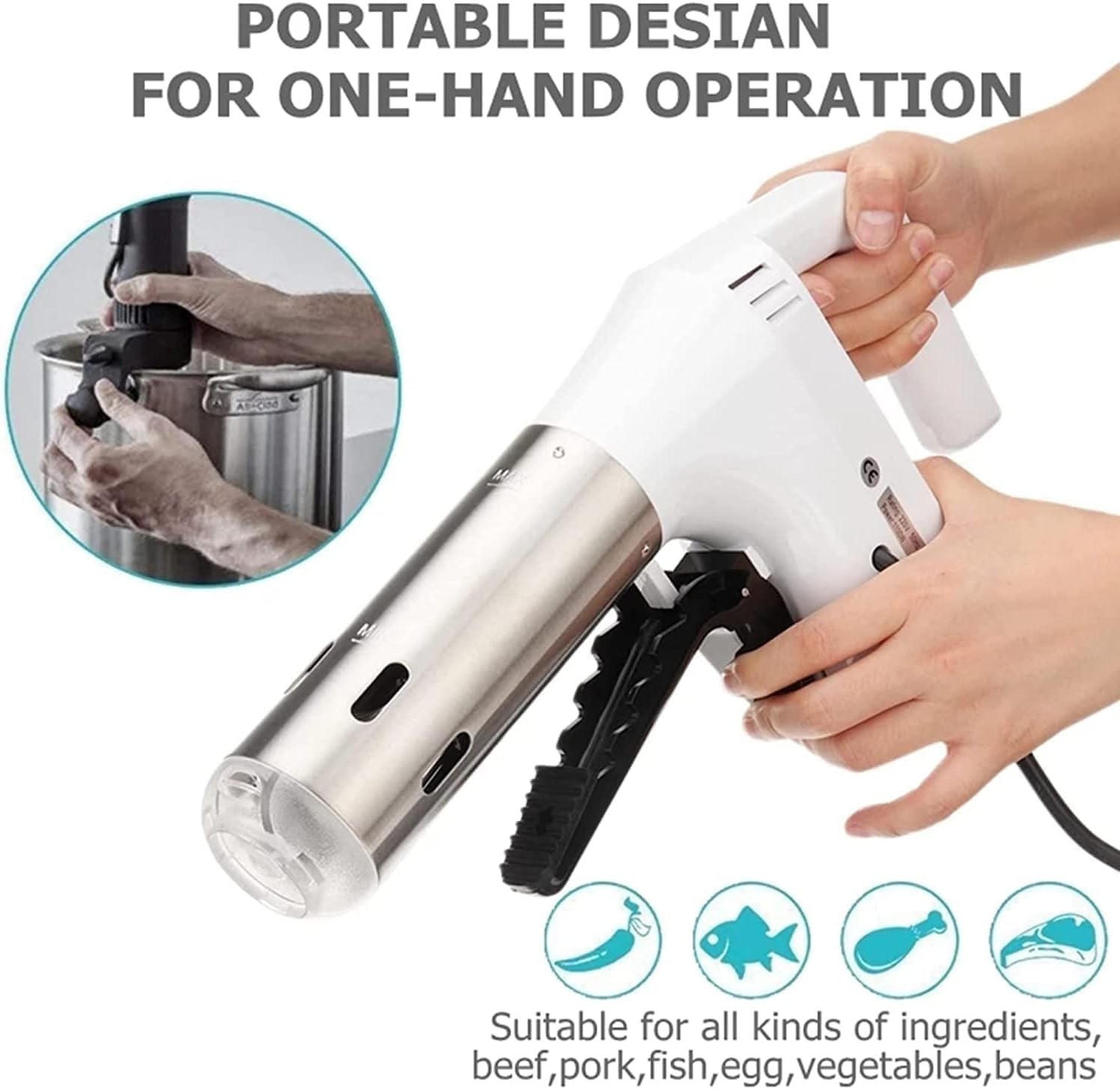 SmartChef Macchina Sous Vide 1 - Digital Sous Vide Precision Cooker recensione e prezzo