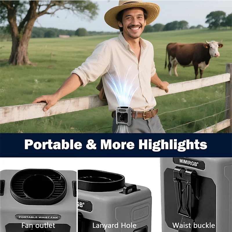Ventilatore da vita con power  - Portable Blender Usb Rechargeable recensione e prezzo